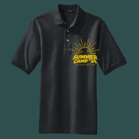 Heavyweight Cotton Pique Polo with Pocket Thumbnail