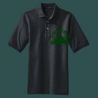 Heavyweight Cotton Pique Polo with Pocket Thumbnail