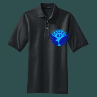 Heavyweight Cotton Pique Polo with Pocket Thumbnail