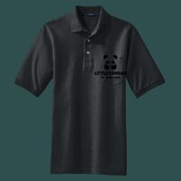Heavyweight Cotton Pique Polo with Pocket Thumbnail