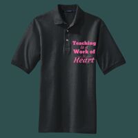 Heavyweight Cotton Pique Polo with Pocket Thumbnail