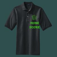 Heavyweight Cotton Pique Polo with Pocket Thumbnail