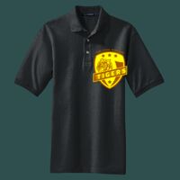 Heavyweight Cotton Pique Polo with Pocket Thumbnail