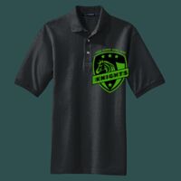 Heavyweight Cotton Pique Polo with Pocket Thumbnail
