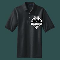 Heavyweight Cotton Pique Polo with Pocket Thumbnail