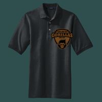 Heavyweight Cotton Pique Polo with Pocket Thumbnail