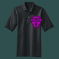 Heavyweight Cotton Pique Polo with Pocket Thumbnail