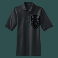 Heavyweight Cotton Pique Polo with Pocket Thumbnail