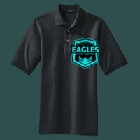 Heavyweight Cotton Pique Polo with Pocket Thumbnail