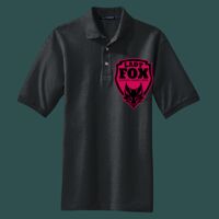 Heavyweight Cotton Pique Polo with Pocket Thumbnail