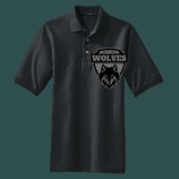 Heavyweight Cotton Pique Polo with Pocket Thumbnail