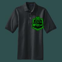 Heavyweight Cotton Pique Polo with Pocket Thumbnail