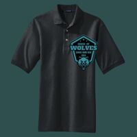 Heavyweight Cotton Pique Polo with Pocket Thumbnail