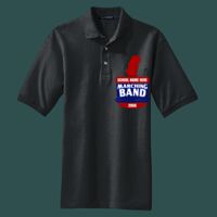 Heavyweight Cotton Pique Polo with Pocket Thumbnail