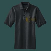 Heavyweight Cotton Pique Polo with Pocket Thumbnail