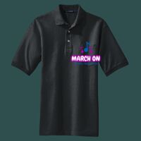 Heavyweight Cotton Pique Polo with Pocket Thumbnail