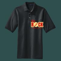 Heavyweight Cotton Pique Polo with Pocket Thumbnail