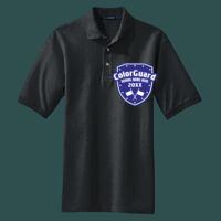 Heavyweight Cotton Pique Polo with Pocket Thumbnail