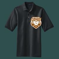 Heavyweight Cotton Pique Polo with Pocket Thumbnail