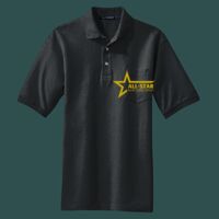 Heavyweight Cotton Pique Polo with Pocket Thumbnail