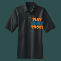 Heavyweight Cotton Pique Polo with Pocket Thumbnail