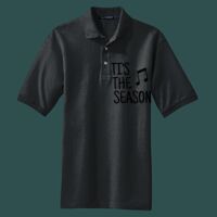 Heavyweight Cotton Pique Polo with Pocket Thumbnail