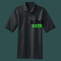 Heavyweight Cotton Pique Polo with Pocket Thumbnail