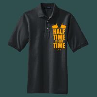 Heavyweight Cotton Pique Polo with Pocket Thumbnail