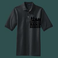 Heavyweight Cotton Pique Polo with Pocket Thumbnail