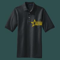 Heavyweight Cotton Pique Polo with Pocket Thumbnail