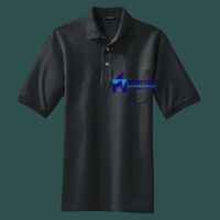 Heavyweight Cotton Pique Polo with Pocket Thumbnail