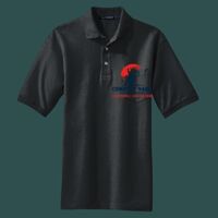 Heavyweight Cotton Pique Polo with Pocket Thumbnail