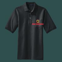 Heavyweight Cotton Pique Polo with Pocket Thumbnail