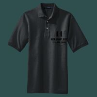 Heavyweight Cotton Pique Polo with Pocket Thumbnail