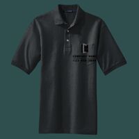 Heavyweight Cotton Pique Polo with Pocket Thumbnail