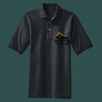 Heavyweight Cotton Pique Polo with Pocket Thumbnail