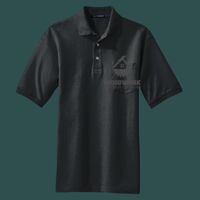 Heavyweight Cotton Pique Polo with Pocket Thumbnail