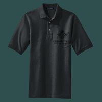 Heavyweight Cotton Pique Polo with Pocket Thumbnail