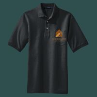 Heavyweight Cotton Pique Polo with Pocket Thumbnail