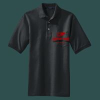 Heavyweight Cotton Pique Polo with Pocket Thumbnail
