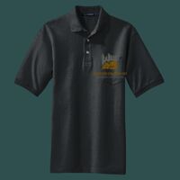 Heavyweight Cotton Pique Polo with Pocket Thumbnail