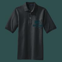 Heavyweight Cotton Pique Polo with Pocket Thumbnail