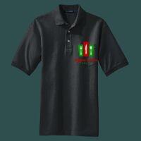 Heavyweight Cotton Pique Polo with Pocket Thumbnail