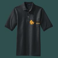 Heavyweight Cotton Pique Polo with Pocket Thumbnail
