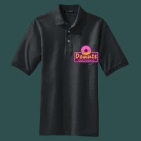 Heavyweight Cotton Pique Polo with Pocket Thumbnail
