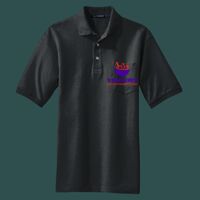 Heavyweight Cotton Pique Polo with Pocket Thumbnail