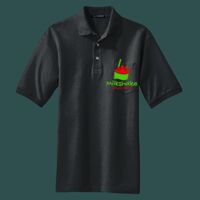 Heavyweight Cotton Pique Polo with Pocket Thumbnail