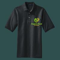 Heavyweight Cotton Pique Polo with Pocket Thumbnail