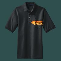 Heavyweight Cotton Pique Polo with Pocket Thumbnail