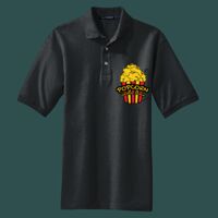 Heavyweight Cotton Pique Polo with Pocket Thumbnail